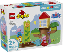 Load image into Gallery viewer, Duplo Peppa Pig Garden And Tree House
