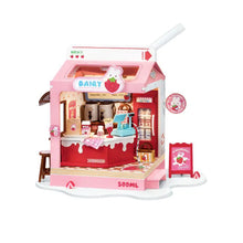Load image into Gallery viewer, DIY Strawberry Milk Box Miniature House Kit