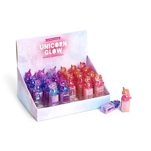 Unicorn Glow Glitter Pencil Sharpener
