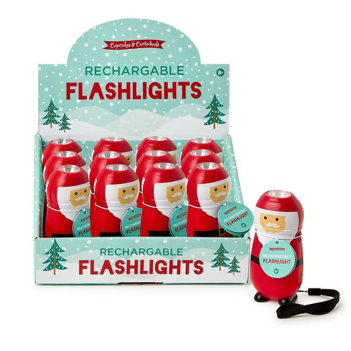 Santa Rechargeable Flashlight
