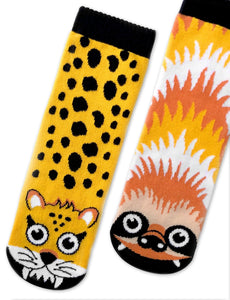 Sloth & Cheetah Socks