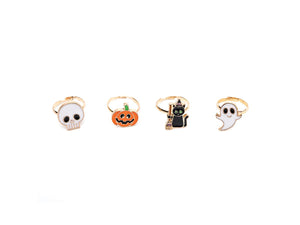 Spooky Wooky Halloween Rings