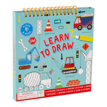 Load image into Gallery viewer, Construction Learn To Draw