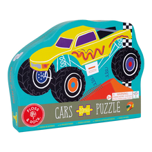 Load image into Gallery viewer, 20 Piece Cars Shaped Puzzle