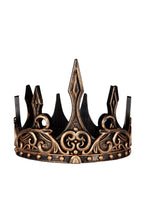Load image into Gallery viewer, Medieval Crown Gold/Black