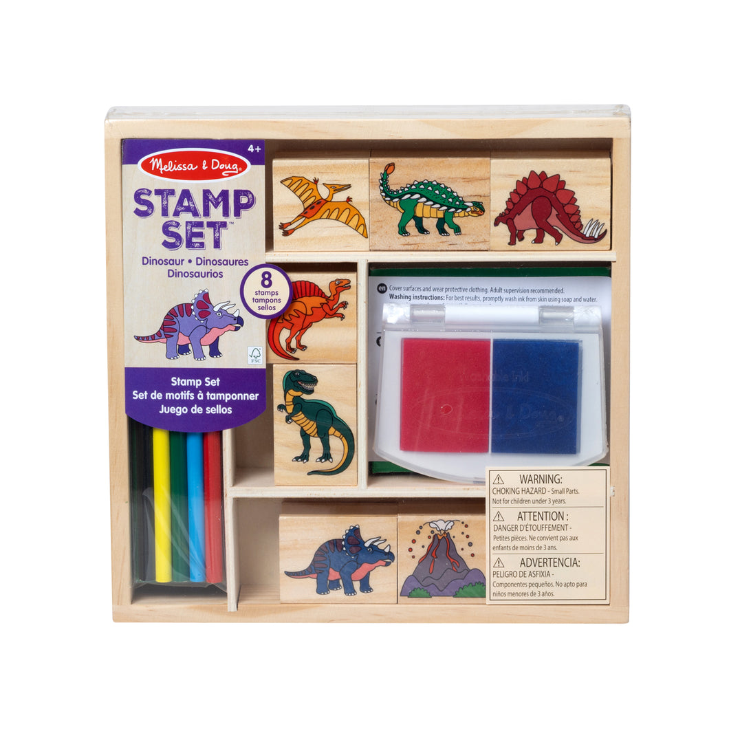 Dinosaur Stamp Set