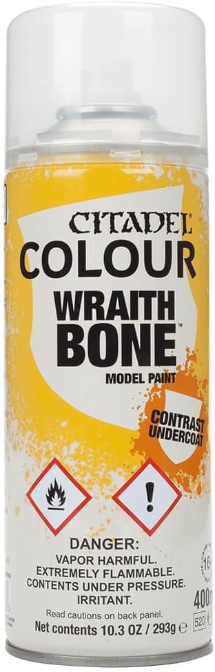 Citadel Colour Wraith Bone Spray Paint