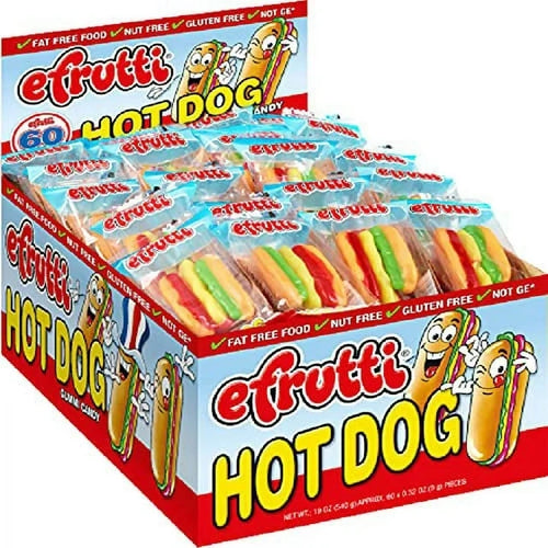 Gummy Hot Dog Candy