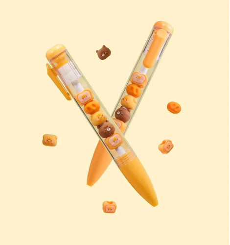 Pupu Bear Bakery Stack Gel Pen