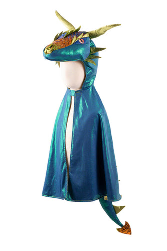 Emerald The Metallic Dragon Cape Size 3-4