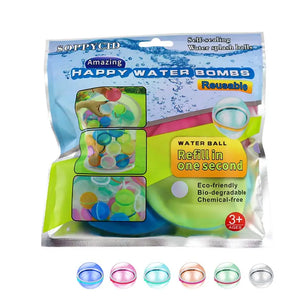 Silicone Reusable Water Balloon 2 Pack
