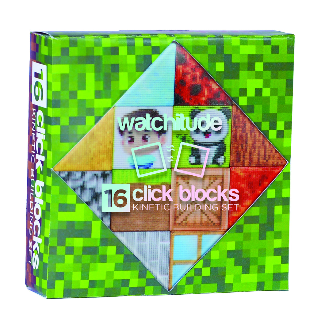 Click Blocks Magnetic 16 Piece Building Set – ShenanigansToys
