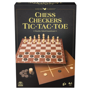 Classics Chess, Checkers & Tic Tac Toe