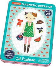 Load image into Gallery viewer, Cat Fashion Magnetic Dress Up Tin