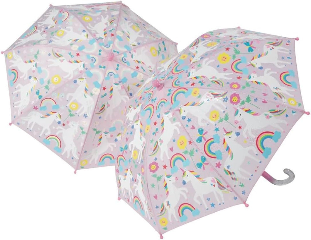 Rainbow Unicorn Color Changing Umbrella