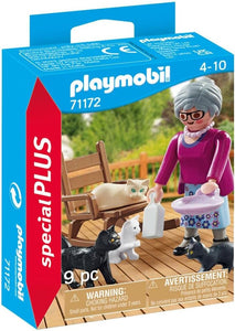 Grandma With Cats Special Plus
