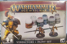 Load image into Gallery viewer, Warhammer Age Of Sigmar Stormcast Eternals Paint Set