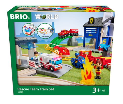 Rescue Team Train Set