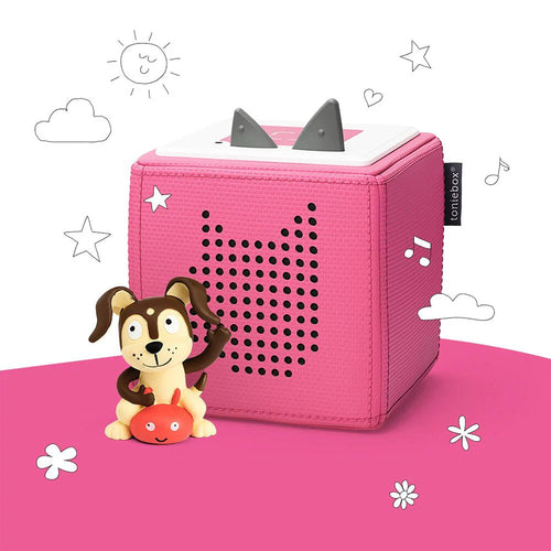 Toniebox Pink Starter Set With Playtime Songs