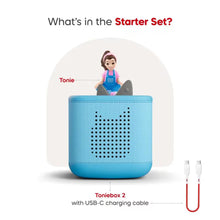 Load image into Gallery viewer, Toniebox 2 Light Blue Starter Set - Ms Rachel