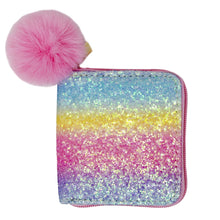 Load image into Gallery viewer, Glitter Rainbow Wallet