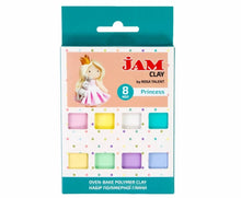 Load image into Gallery viewer, Jam Polymer Clay Rosa Talent Princess Set Of 8