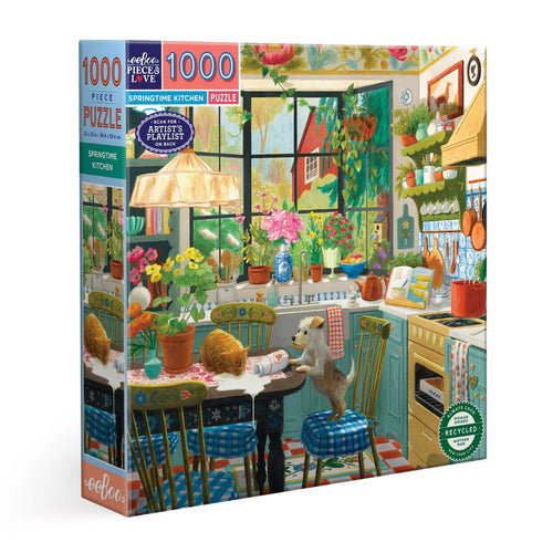 1000 PC Springtime Kitchen Puzzle