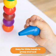 Load image into Gallery viewer, Stackable Crayons Retro Rainbow
