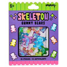 Load image into Gallery viewer, Skeleton Gummy Bears Stickers