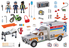 Load image into Gallery viewer, Rescue Vehicles: Ambulance With Lights And Sound