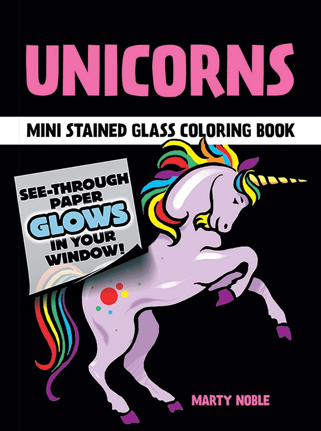 Unicorn Mini Stained Glass