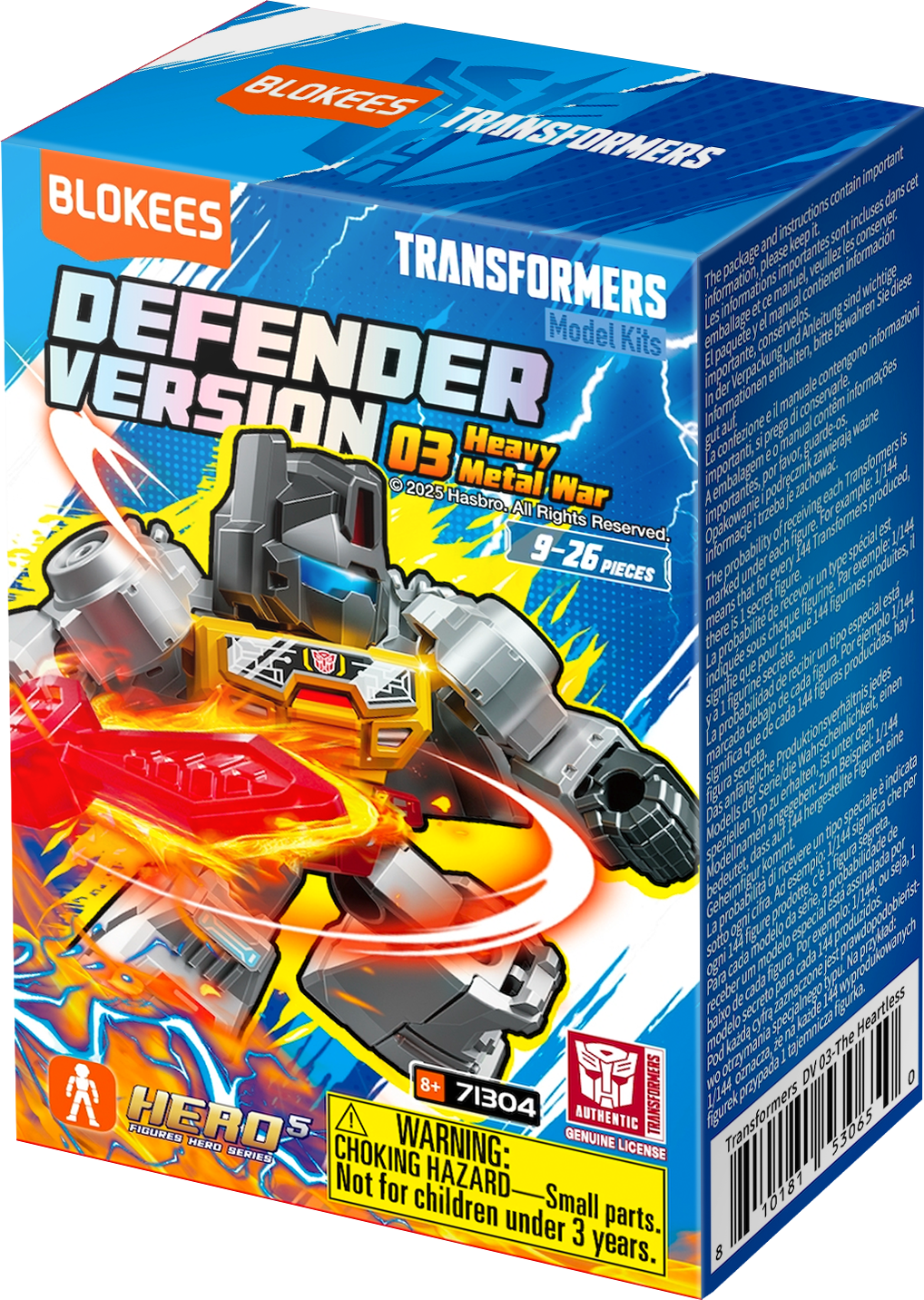Transformers Defender Version Heavy Metal Blind Box – ShenanigansToys