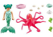 Load image into Gallery viewer, Mermaid With Octopus