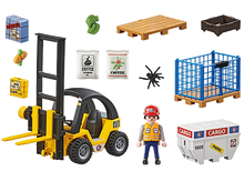 Load image into Gallery viewer, Forklift Truck With Cargo
