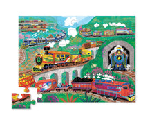 Load image into Gallery viewer, 36 Piece All Aboard Foil Stamped Puzzle