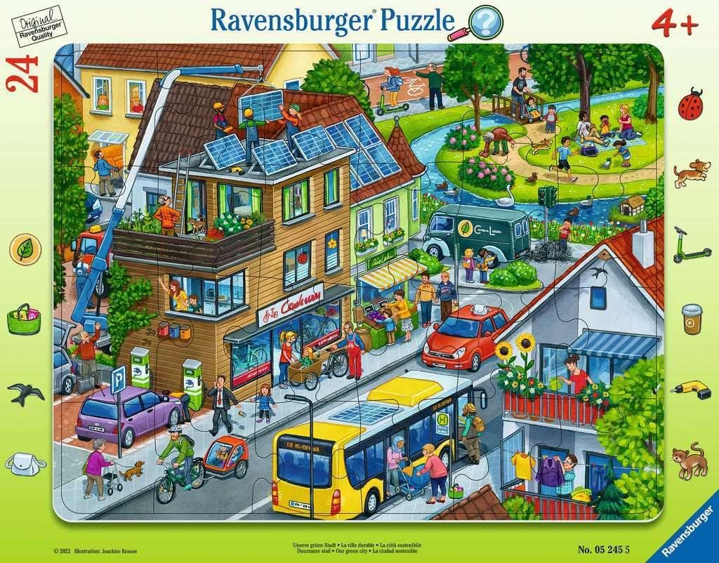24 PC - 30 PC Frame Puzzle