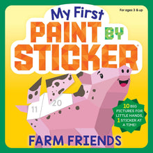 Load image into Gallery viewer, Farm Friends My First Paint By Sticker Book