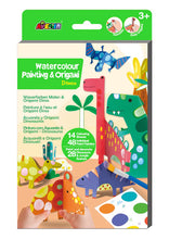 Load image into Gallery viewer, Watercolor Painting &amp; Origami