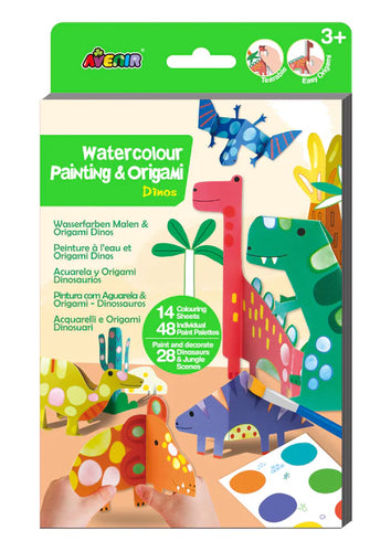 Watercolor Painting & Origami