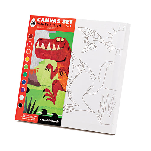 Dinosaur Canvas Set