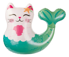 Load image into Gallery viewer, Bobbin Buddies Inflatable Mer-Kitty Water Float