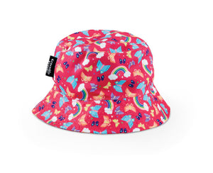 Butterfly Rainbow Bucket Hat
