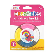 Load image into Gallery viewer, Creatibles Air Dry Clay Kit Rainbow Pals BFFs