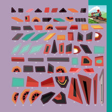 Load image into Gallery viewer, Trucks, Trains &amp; More Paint By Sticker Kids Book