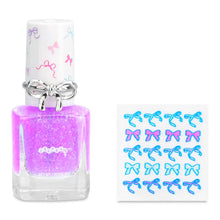 Load image into Gallery viewer, Fancy Bows Nail Polish Ring Set
