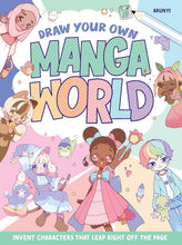 Load image into Gallery viewer, Draw Your Own Manga World Book