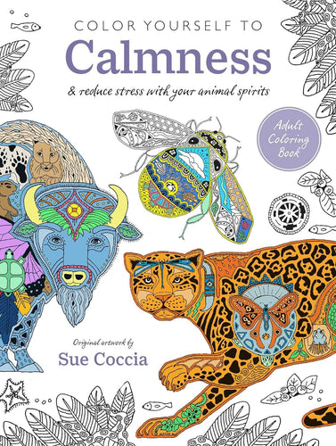 Color Yourself To Calmness Book