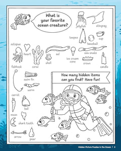 Hidden Picture Puzzles In The Ocean Book