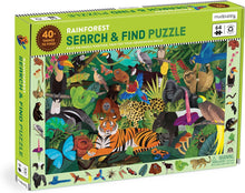 Load image into Gallery viewer, 64 PC Rainforest Search &amp; Find Puzzle