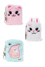 Load image into Gallery viewer, Mini Furry Friends Keychain Journal